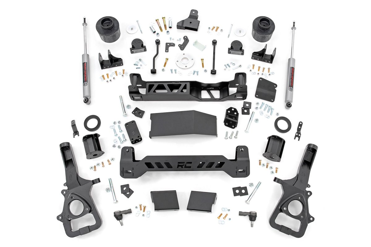 Ram 1500 Suspension Lift Kit - Front + Rear - Rough Country - 6 Inch - '19-'24